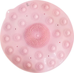 Zola Shower Mat Foot with Suction Cups Pink 2x37cm