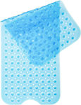 Shower Mat with Suction Cups Blue 40cm