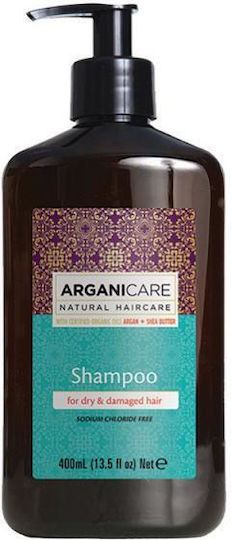 Arganicare Shea Butter Shampoos gegen Schuppen für Beschädigt Haare 400ml