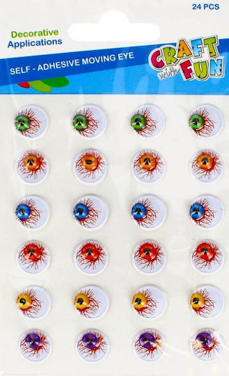 Craft with Fun Διακοσμητικό Στοιχείο για DIY Κατασκευές 24τμχ 9x15εκ.