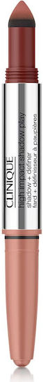 Clinique High Impact Shadow Play Shadow Διπλή Σκιά Ματιών Matte σε Stick Strawberries & Chocolate 1.9gr