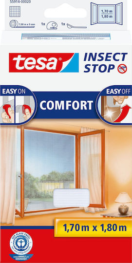 Tesa Mosquito Net Window with Velcro Permanent 180x170cm