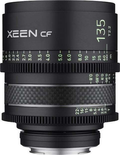 Samyang Camera Lens Xeen CF Fixed for Canon EF Mount Black