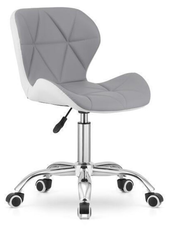 Rotating Chair Visitor in Gray Color 47.5x55.5x84.5cm 1pcs