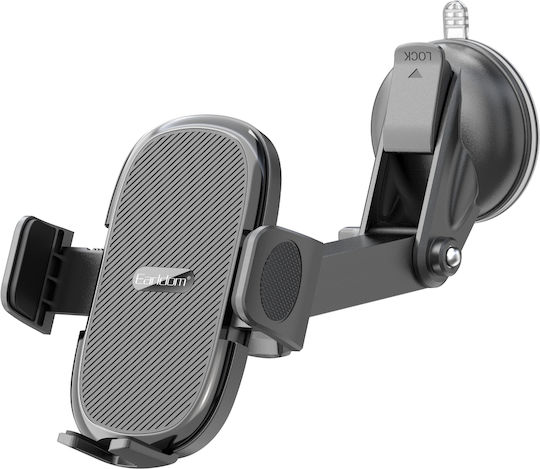 Earldom Car Mobile Mount with Adjustable Hooks Black