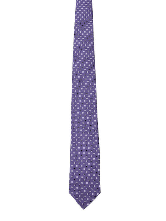 Hugo Boss Ανδρική Γραβάτα σε Μωβ Χρώμα