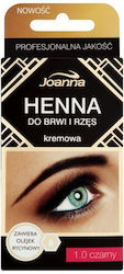 Joanna Henna Eyebrows Eyelashes Cream 1.0 Black 15ml