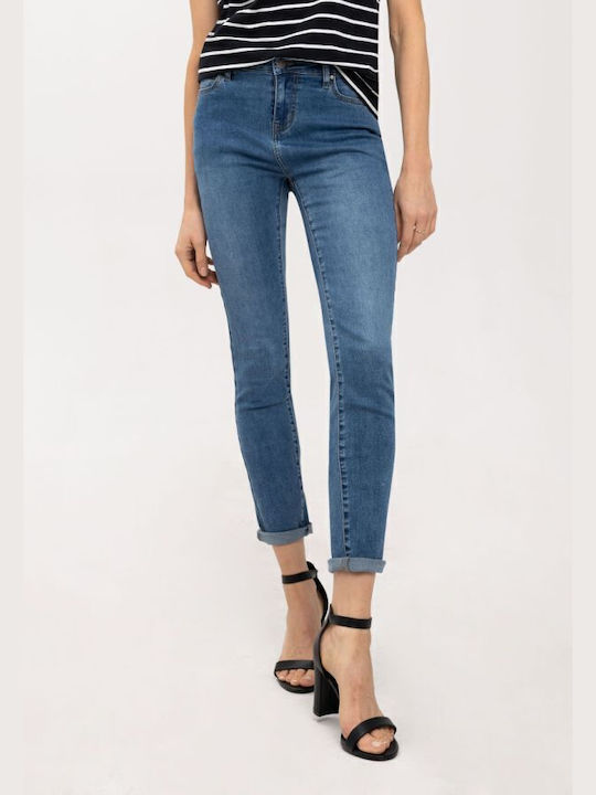 Volcano Women's Jeans in Slim Fit Light Blue