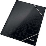 Leitz Folder with Ears for Paper A4 Black