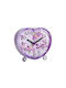 TFA Tabletop Clock with Alarm Transparent 60.1015.12