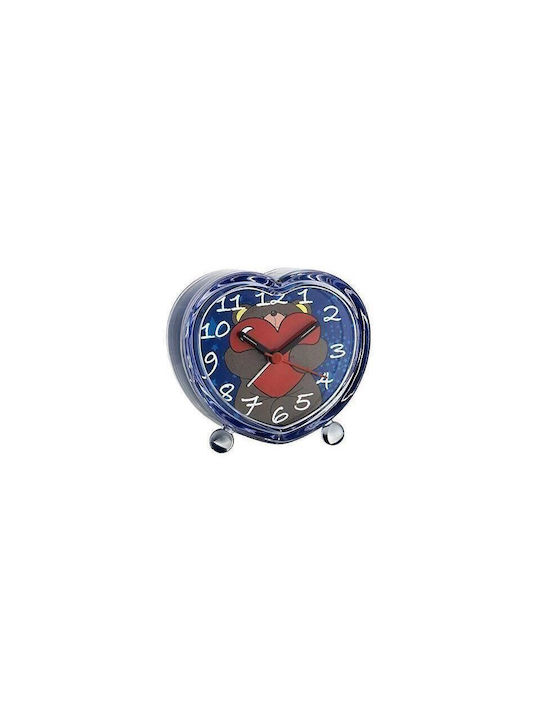 TFA Tabletop Clock with Alarm Transparent 60.10...