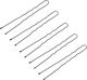 Activeshop Hair Clips E-65 300 Pcs 6 Cm Black
