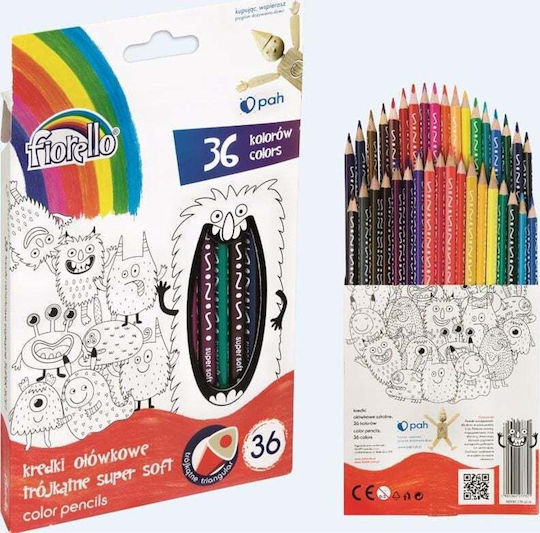 Set 36 Buntstifte Fiorello Super Soft