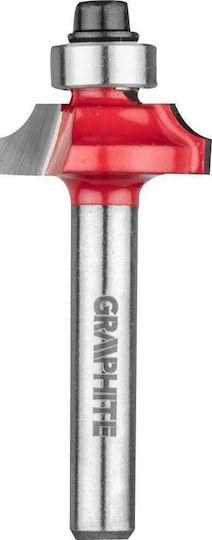 Graphite Φρέζα Καρβιδίου για Μέταλλο \ Ξύλο 6.5mm x 6mm με Ρουλεμάν