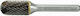 Abraboro Φρέζα για Μέταλλο 16mm x 70mm x 6mm