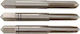 Abraboro 45305000 Hand Taps HSS-G 3pcs