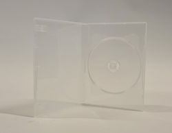 Platinet DVD-Box für 1 Disk in Transparent Farbe 1Stück