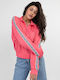 Women's Sweatshirt Jacket Pink