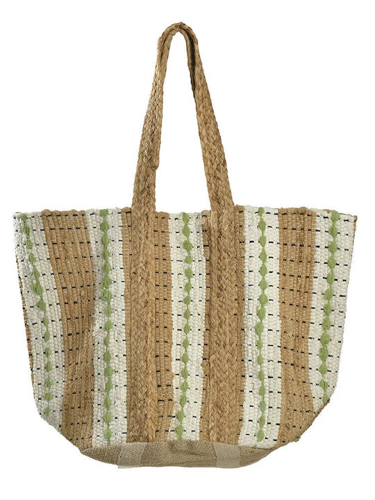Ble Resort Collection Fabric Beach Bag Beige