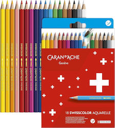 Caran D'ache Buntstifte Grau Set 18 Stück
