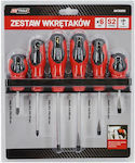 AWTools Set 6 Magnetic Screwdrivers with 6 Interchangeable Tips