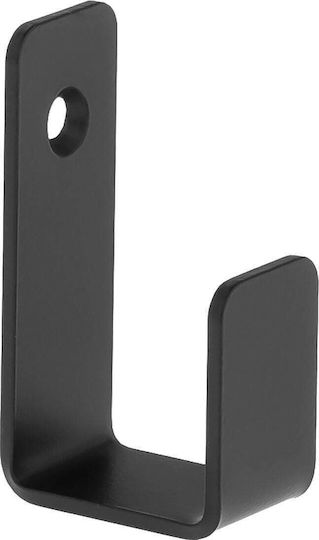 Deante Single Wall-Mounted Bathroom Hook ​5.6x5.6cm Inox Black