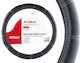 AMiO Car Steering Wheel Cover with Diameter 39cm Black