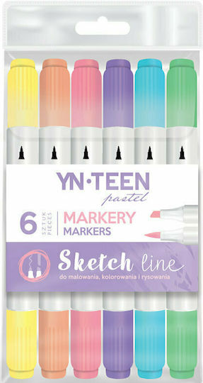 interDRUK Zeichenmarker Pastel