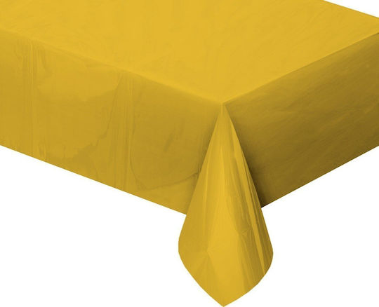 GoDan Party Tablecover Plastic 183x137cm Gold SH-OFMZ