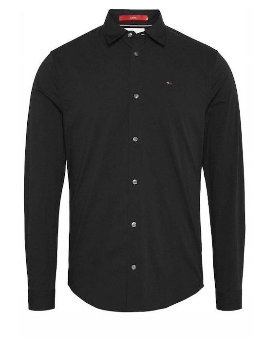 Tommy Hilfiger Men's Shirt Denim Black