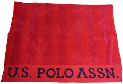 U.S. Polo Assn. Thor Beach Towel Red