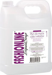 Fashionline Fashionline Liquid Soap Hair Body Delicate 5 L