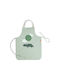 Done by Deer Waterproof Kids Apron Green 38x48cm