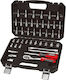 Proline Set de chei tubulare și clichet 1\4" & 3\8" 43buc
