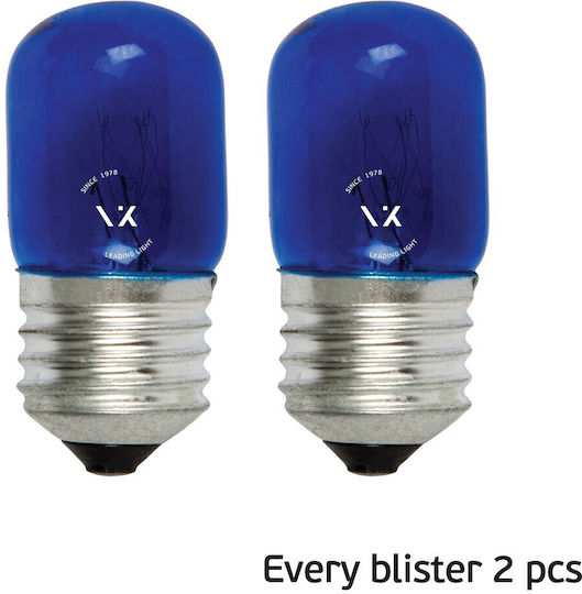 VK Lighting Λαμπάκι Νυκτός 7W για Ντουί E27 2τμχ