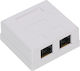 Splitter Ethernet RJ45-2G1/6 RJ45 1 Bucată