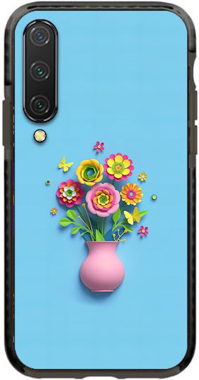 Flower Vase Θήκη Κινητού 91866 Σχέδιο Πολύχρωμη Xiaomi Mi 9 Lite