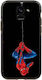 Spiderman Handyhülle 91939 Mehrfarbiges Design für Samsung Galaxy A8 Plus 2018