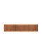 vidaXL Rutschfest Teppich Rechteckig Synthetisch,Polyester/Cotton/Leather Brown