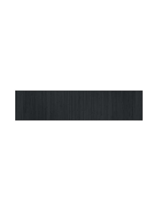 vidaXL Rug Rectangular Black