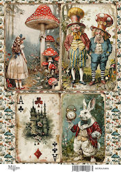 Maja's Memories Tissue paper Decoupage