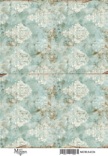 Maja's Memories Hârtie de orez Decoupage Green