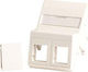 Lanview Switch Frame in White Color LVN127871