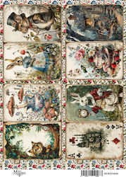 Maja's Memories Tissue paper Decoupage