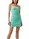 Enzzo Mini Dress Turquoise