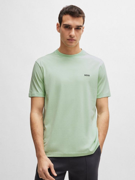 Hugo Boss Ανδρικό T-shirt Κοντομάνικο Ανοιχτο Π...