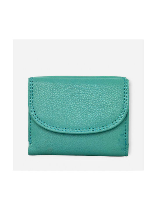 Forest Small Leather Women's Wallet Green