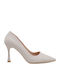 Spitze Zehe Pumps mit Hohem Absatz Weiße