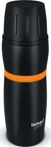 Lamart Ποτήρι Θερμός Ανοξείδωτο 480ml Black/Orange