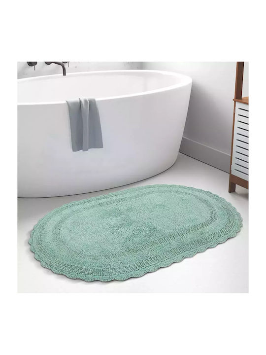 Lino Home Bath Mat Cotton Oval Libata 250000078...